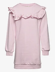 Kids Only - KOGOFELIA L/S FRILL DRESS BO SWT - long-sleeved casual dresses - pink tulle - 0