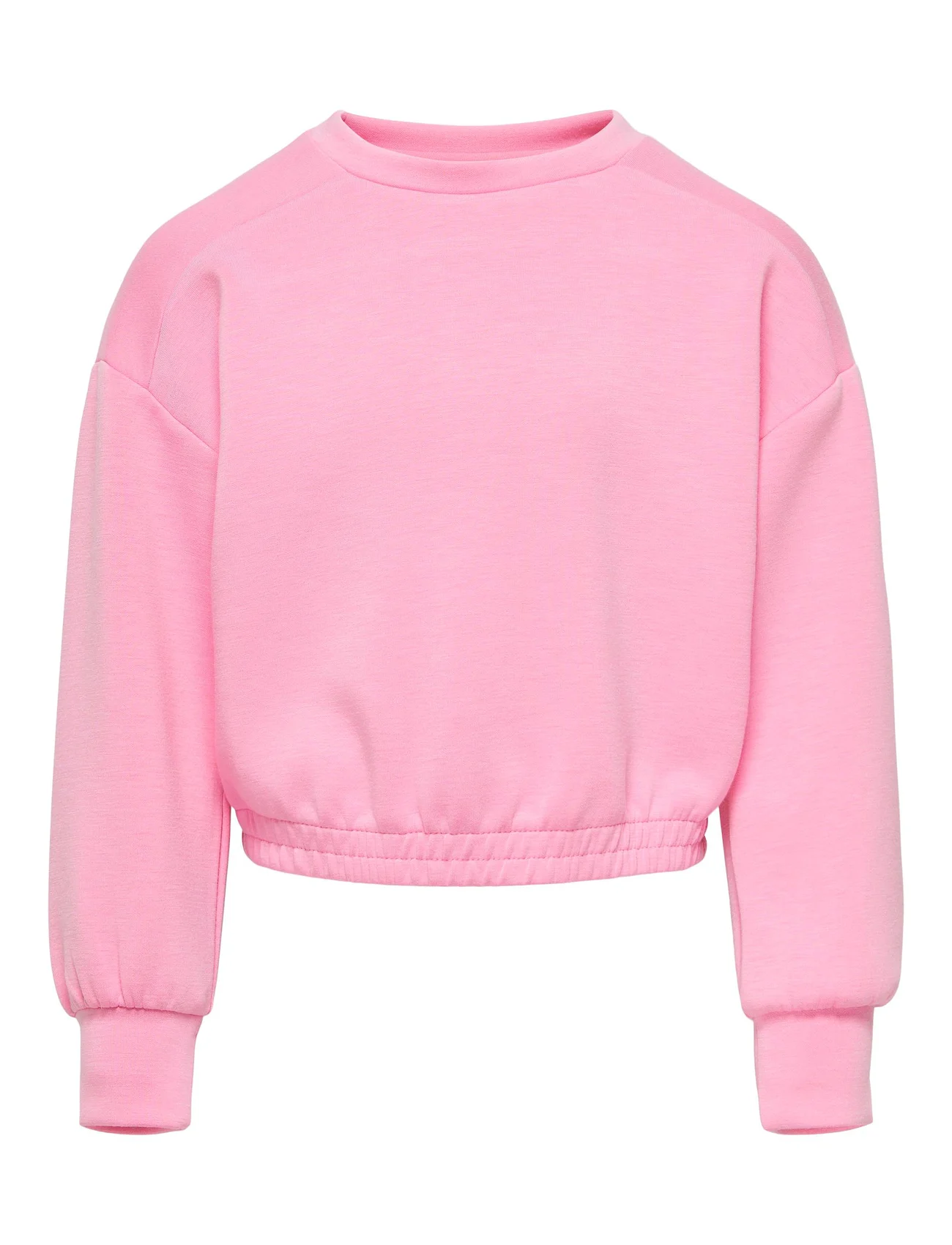 Kids Only - KOGSCARLETT L/S SHORT O-NECK BO SWT - sportiska stila džemperi - rosebloom - 0