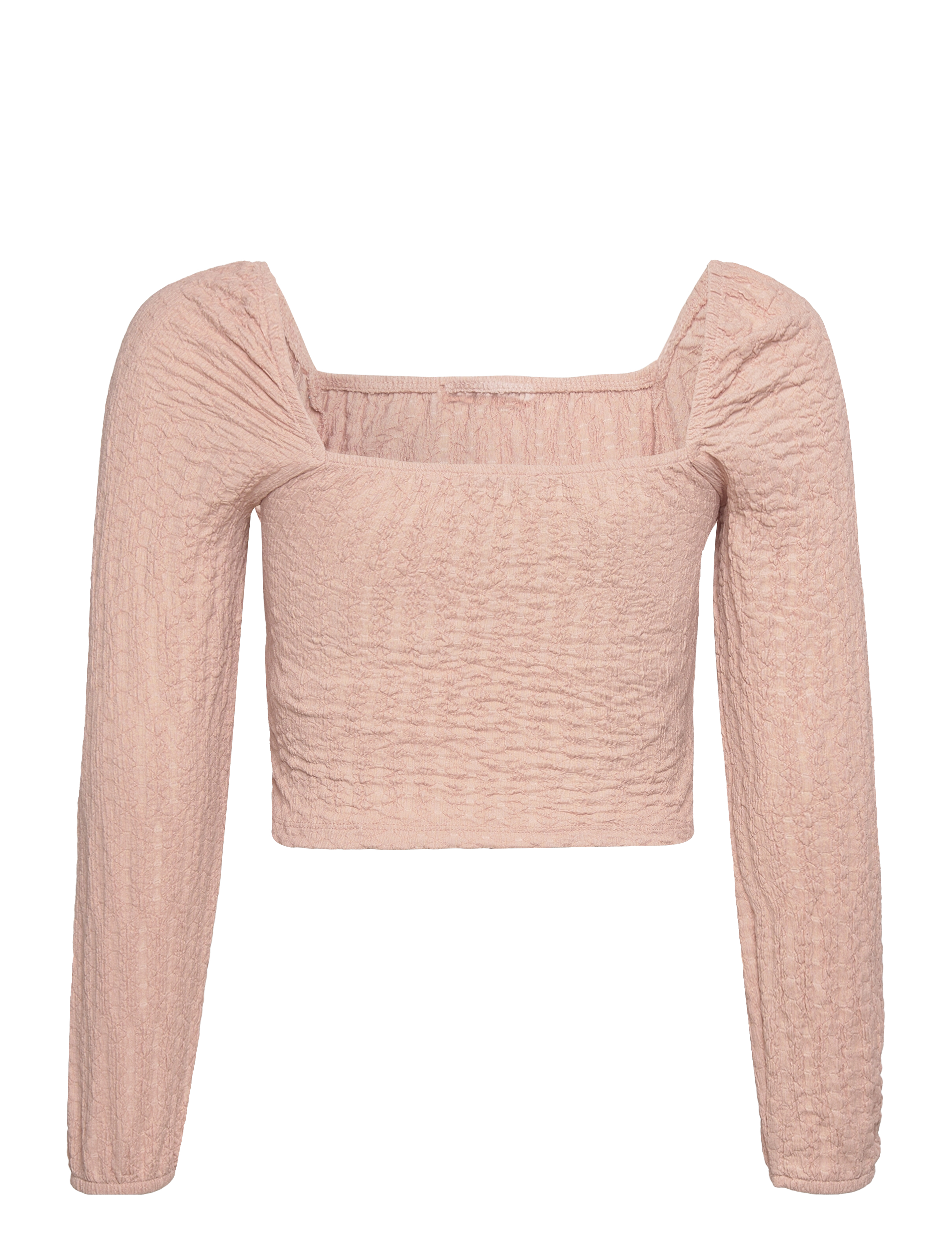 Kids Only - KOGMAI L/S SQUARE NECK TOP CS JRS - rose smoke - 1
