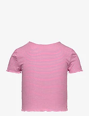 Kids Only - KOGWILMA LIFE S/S SHORT RIB TOP JRS - short-sleeved - begonia pink - 1