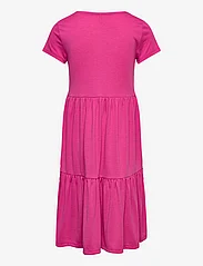 Kids Only - KOGDALIA S/S LONG DRESS JRS - ikdienas kleitas ar īsām piedurknēm - raspberry rose - 1