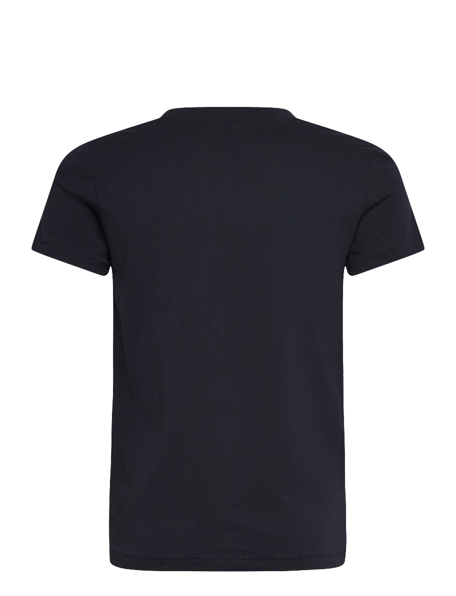 Kids Only - KOGEMMA LIFE REG S/S FLOWER TOP JRS NOOS - kortærmede t-shirts - night sky - 1