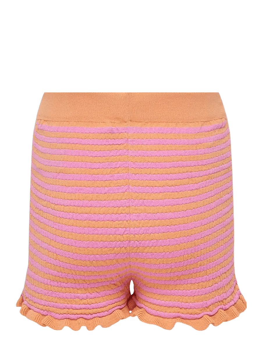 Kids Only - KOGSALLY CREPE SHORTS KNT - casual shorts - orange chiffon - 1