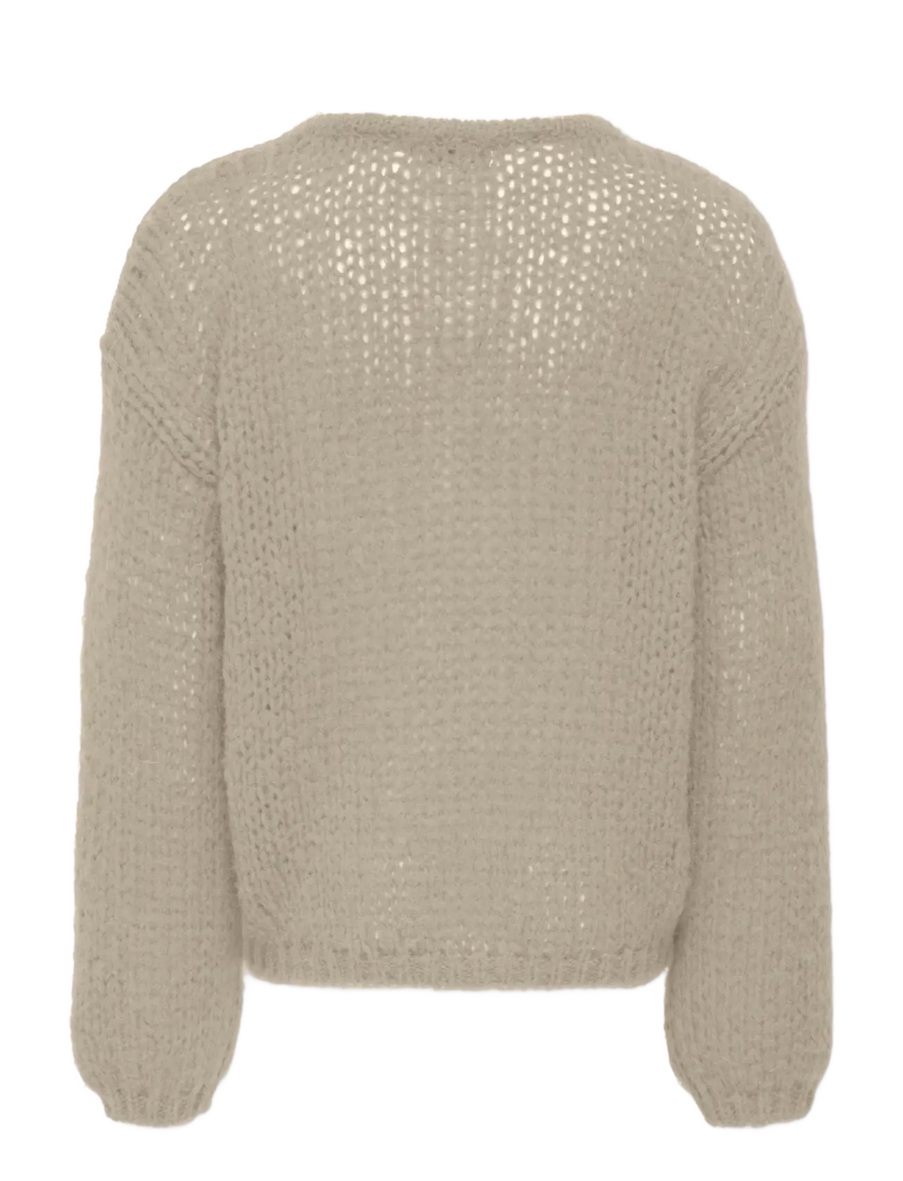 Kids Only - KOGNORDIC LIFE LS O-NECK KNT - trøjer - humus - 1