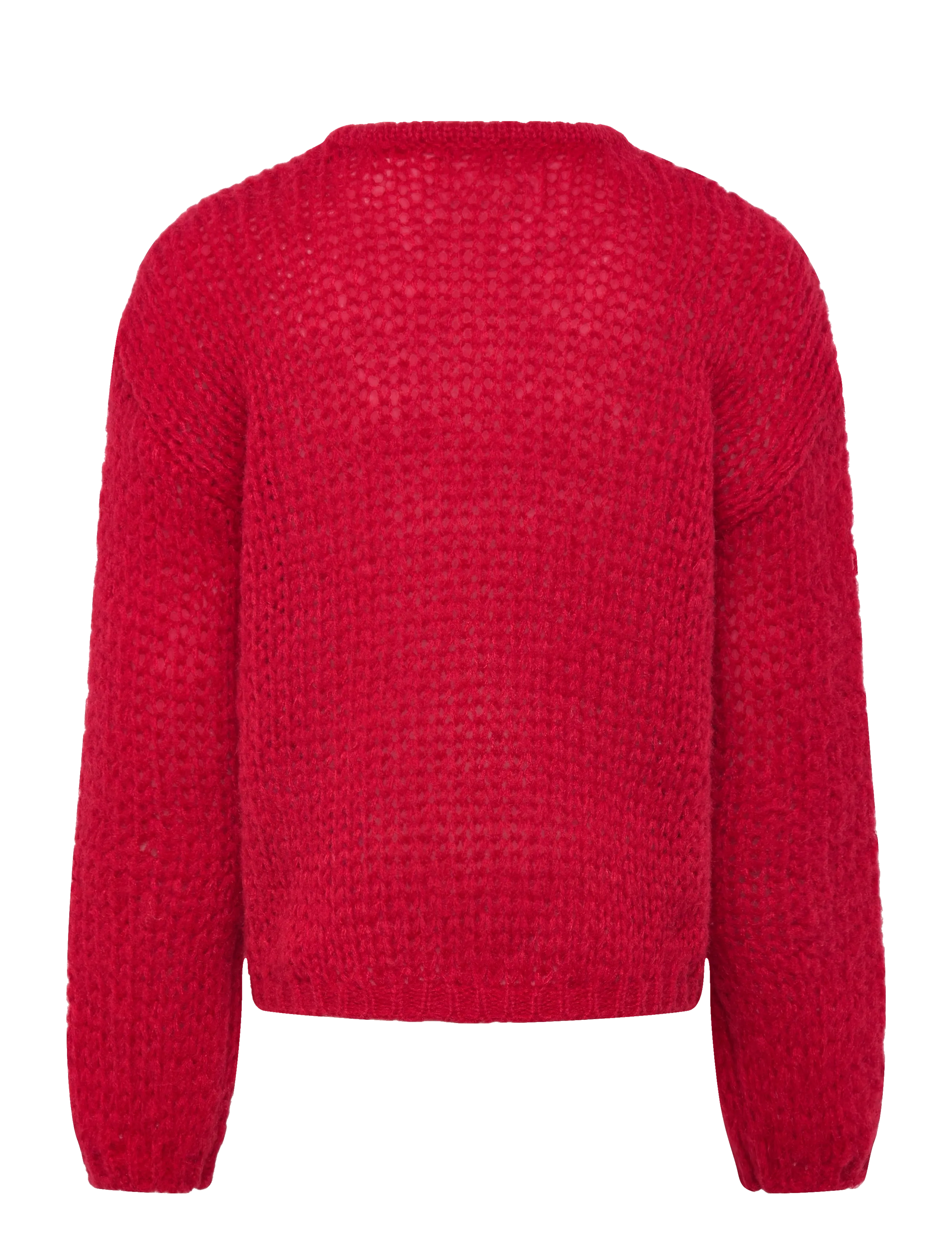 Kids Only - KOGNORDIC LIFE LS O-NECK KNT - pullover - salsa - 1