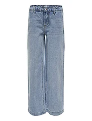 Kids Only - KOGCOMET WIDE  DNM LB NOOS - jeans met wijde pijpen - light blue denim - 0