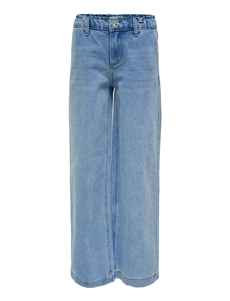 Kids Only - KOGCOMET WIDE DNM LB NOOS - brede jeans - light blue denim - 1