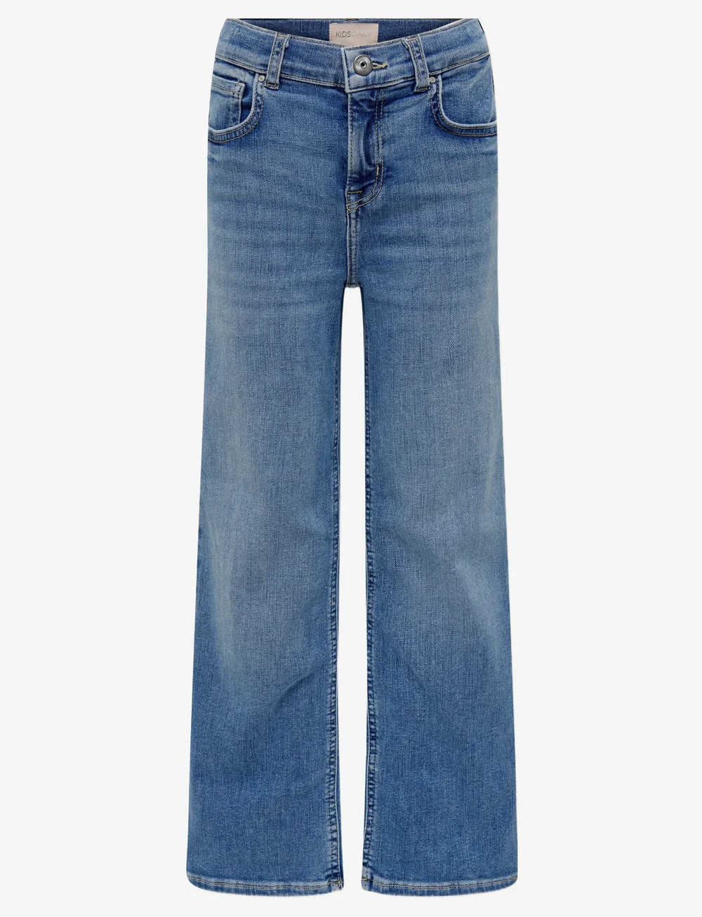 Kids Only - KOGMADISON BLUSH WIDE DNM CRO37 NOOS - laia säärega teksad - medium blue denim - 1