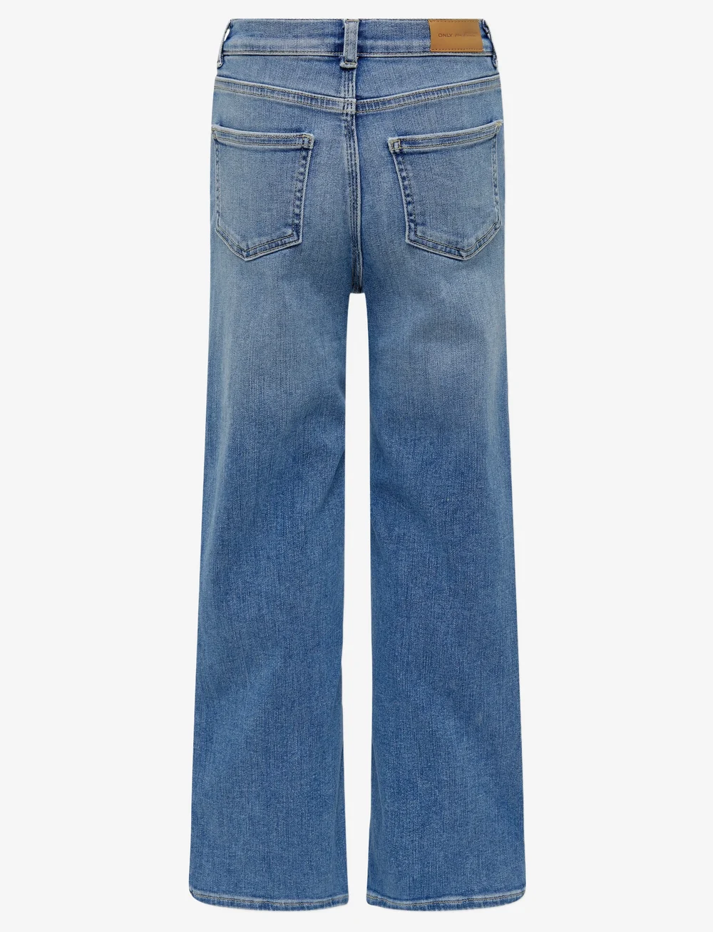 Kids Only - KOGMADISON BLUSH WIDE DNM CRO37 NOOS - laia säärega teksad - medium blue denim - 2