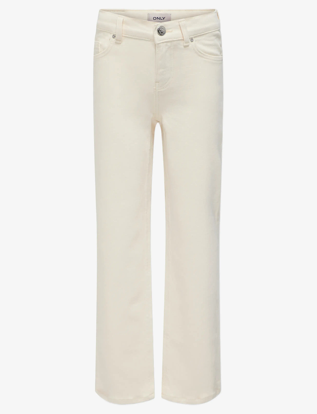 Kids Only - KOGJUICY WIDE LEG DNM CRO NOOS - regular jeans - ecru - 1