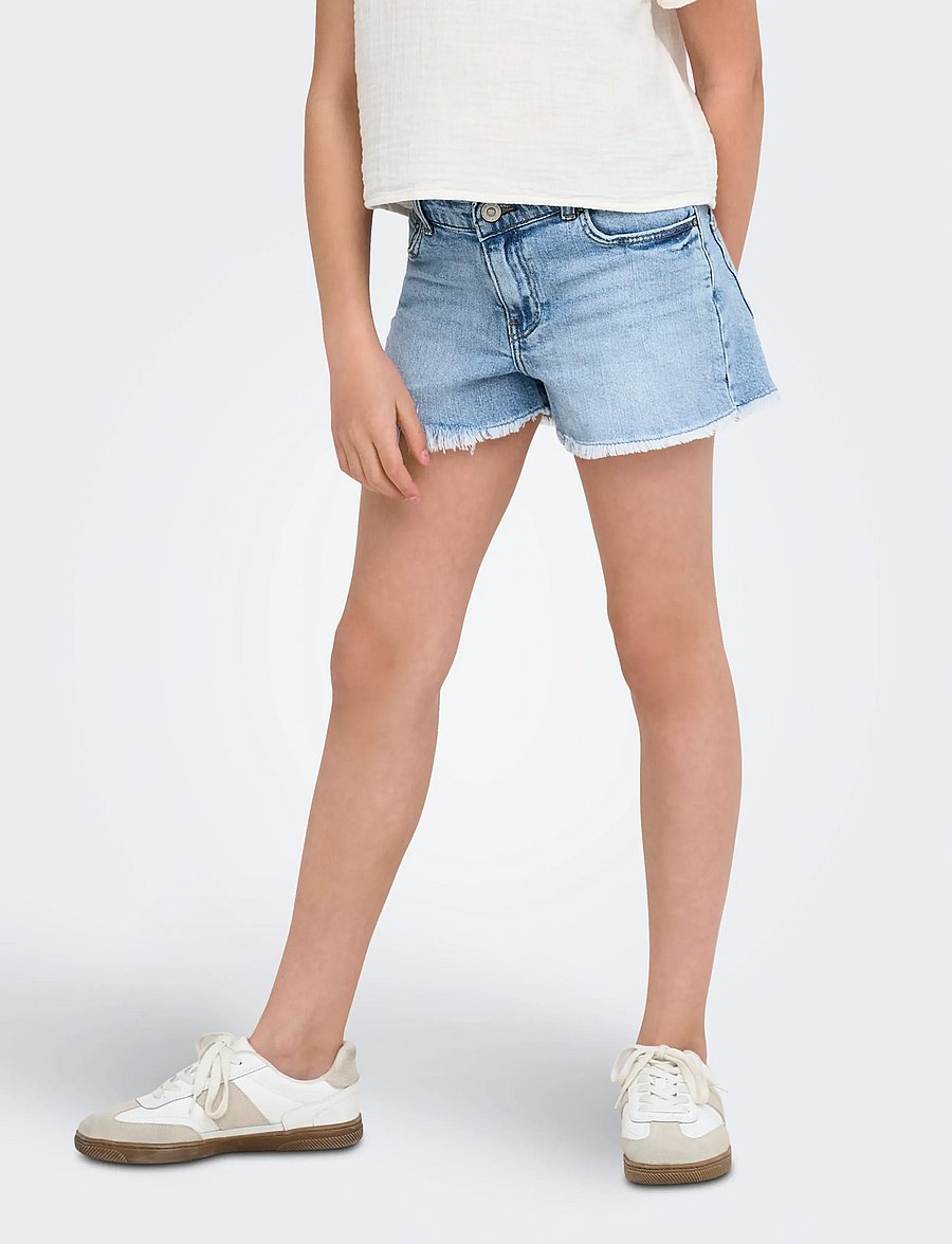 Kids Only - KOGROBYN EX VINT DNM SHORTS AZG529 NOOS - lühikesed teksapüksid - light blue denim - 0