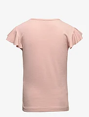 Kids Only - KOGBELIA RUFFLE S/L TOP JRS - short-sleeved t-shirts - rose smoke - 1