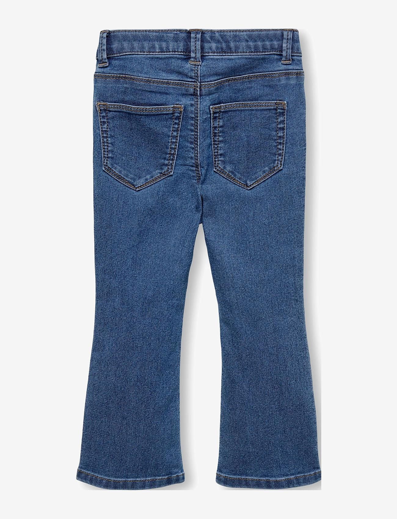 Kids Only - KMGMILA-IRIS FLARED DNM PIMBOX - bootcut jeans - medium blue denim - 1