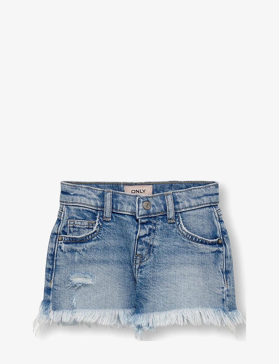 Kids Only - KMGROBYN EX VINTAGE DNM SHORTS AZG529 - light blue denim - 0