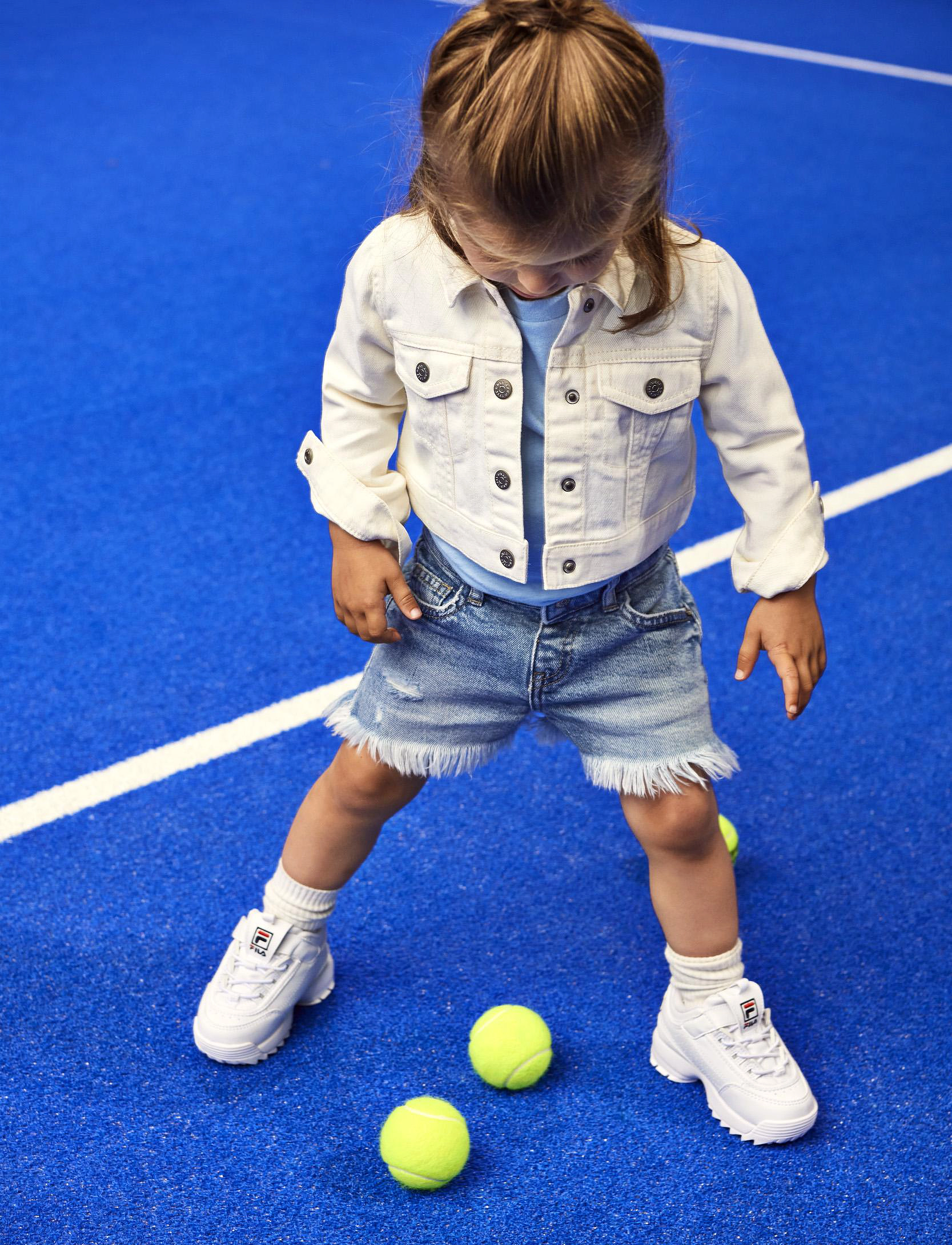 Kids Only - KMGROBYN EX VINTAGE DNM SHORTS AZG529 - light blue denim - 2