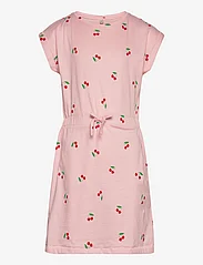Kids Only - KOGMAY S/S AOP DRESS BOX BO JRS - short-sleeved casual dresses - tickled pink - 0
