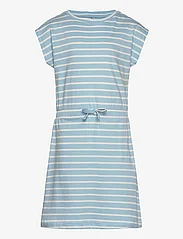 Kids Only - KOGMAY S/S STRIPE DRESS BOX BO JRS - short-sleeved casual dresses - clear sky - 0