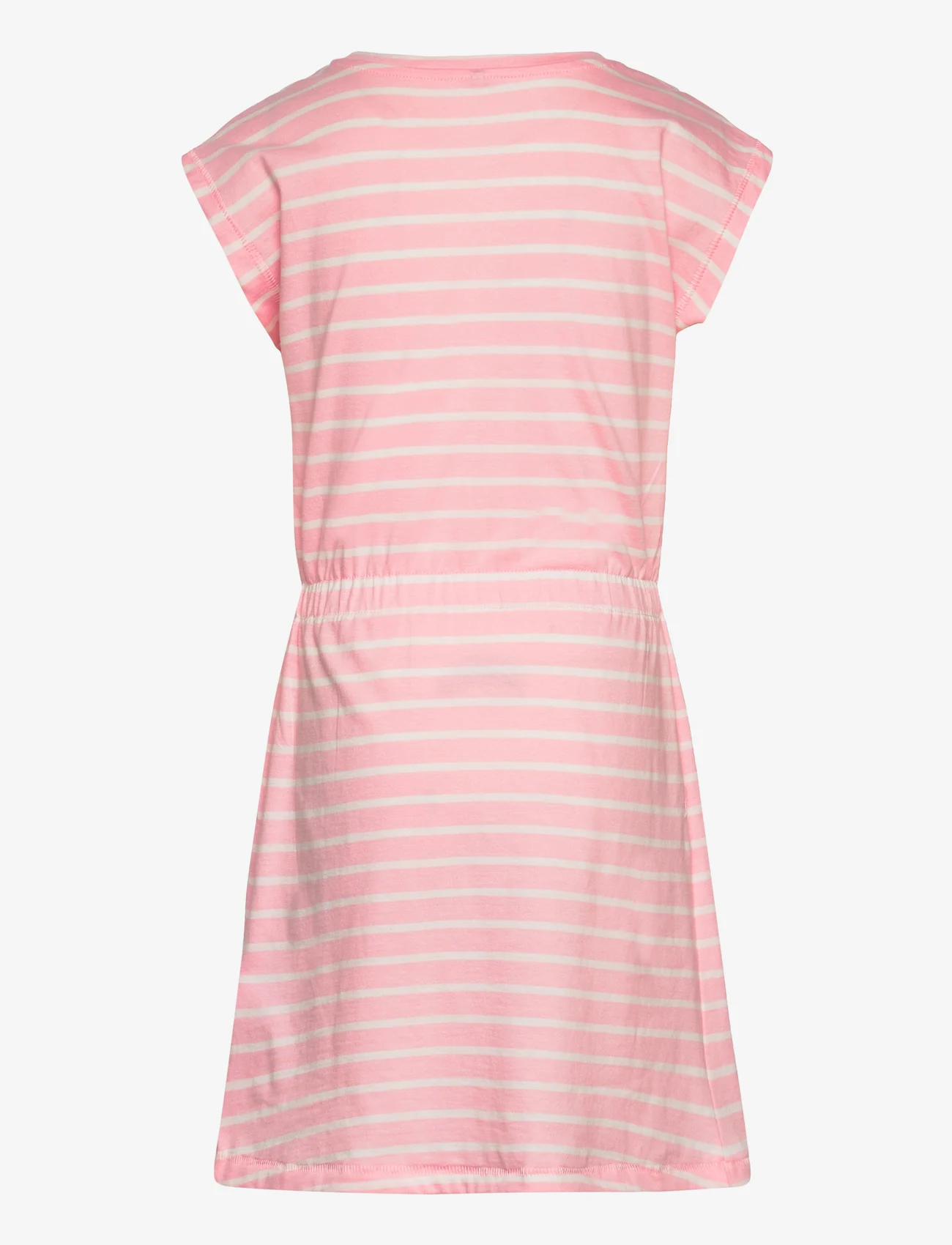 Kids Only - KOGMAY S/S STRIPE DRESS BOX BO JRS - short-sleeved casual dresses - tickled pink - 1