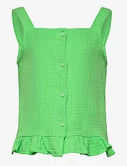 Kids Only - KOGTHYRA SINGLET FRILL TOP WVN - sleeveless - summer green - 0