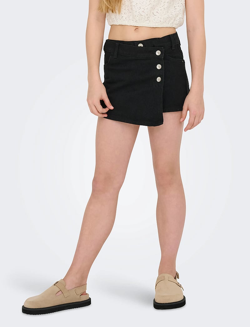 Kids Only - KOGJENNY SKORT DNM PIM020 NOOS - skorts - black denim - 0