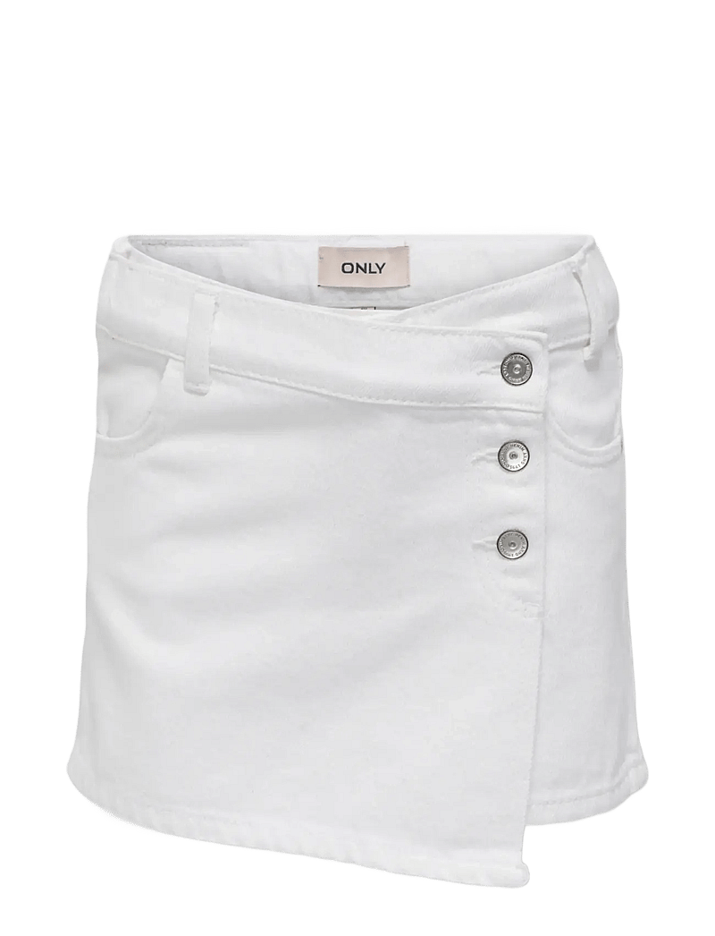 Kids Only - KOGJENNY SKORT DNM PIM020 NOOS - Šortai - white - 1