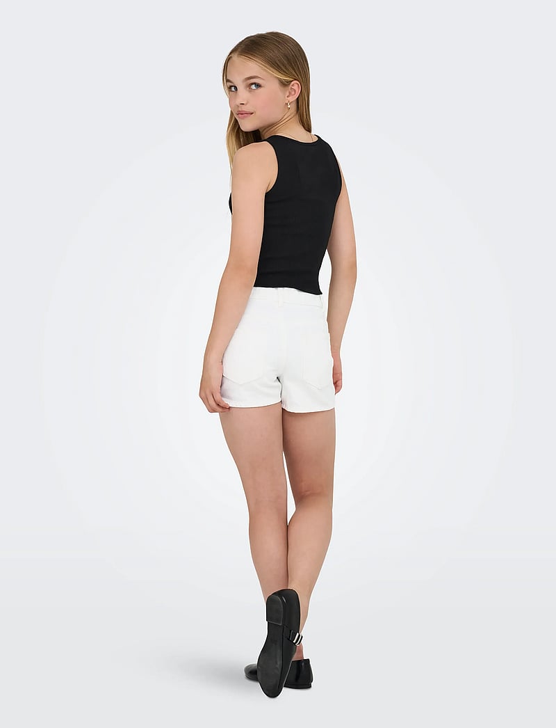 Kids Only - KOGJENNY SKORT DNM PIM020 NOOS - Šortai - white - 3