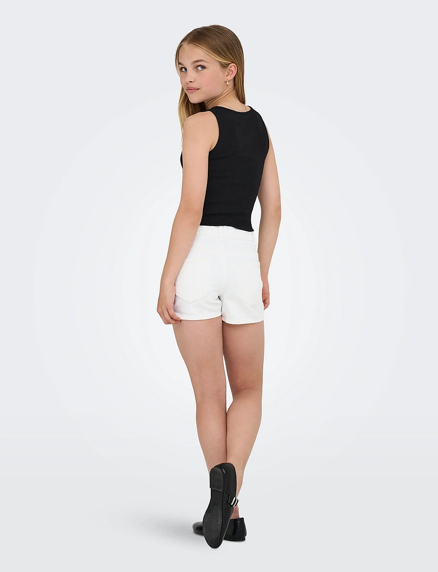 Kids Only - KOGJENNY SKORT DNM PIM020 NOOS - skorts - white - 3