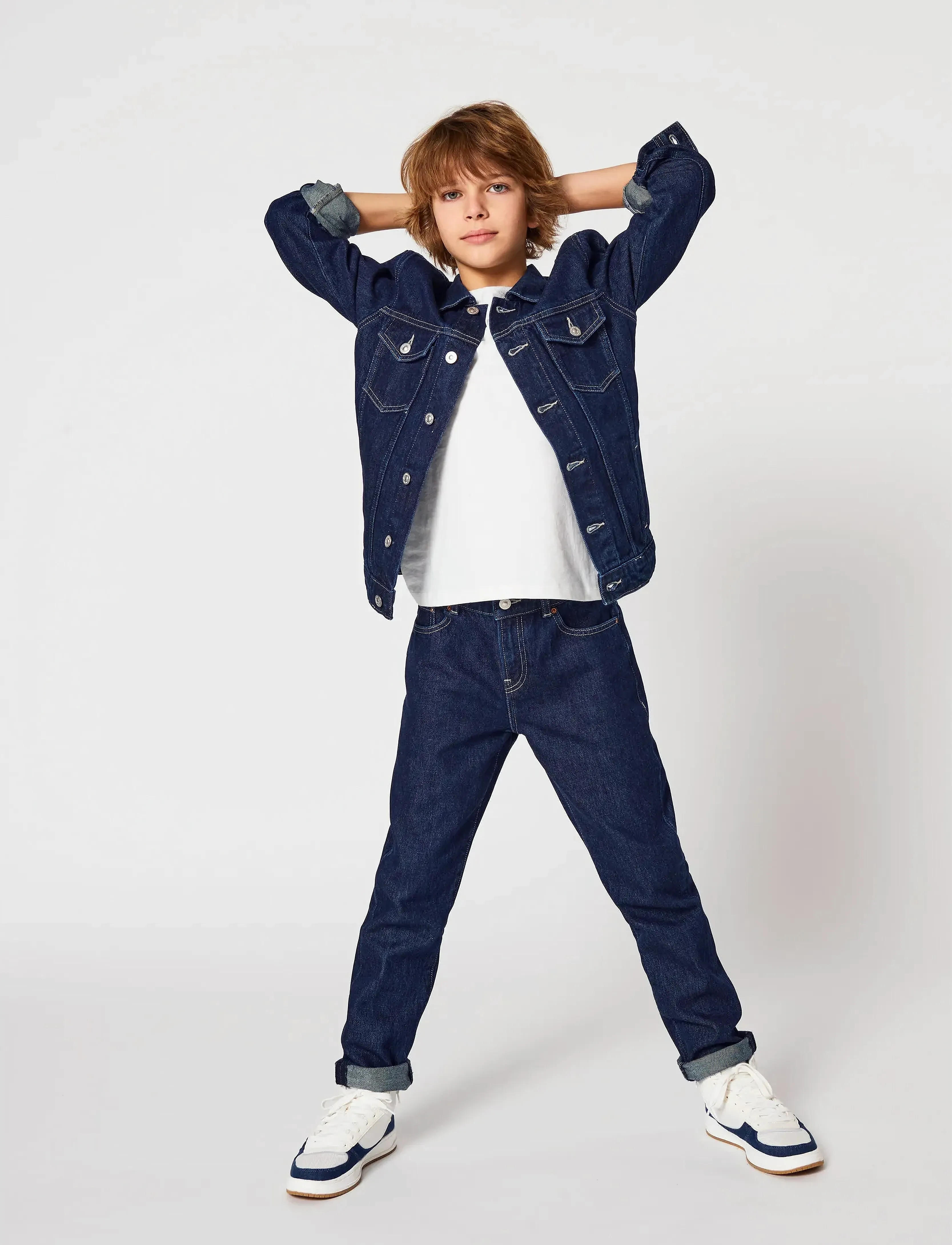 Kids Only Kobavi Loose Blue Jeans Dnm Noos, 164, Jeans, Blau - Kinder