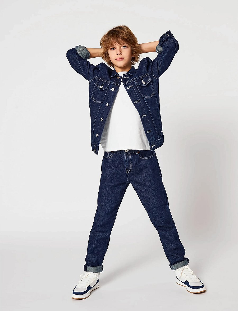 Kids Only - KOBAVI LOOSE BLUE JEANS DNM NOOS - loose jeans - dark blue denim - 0