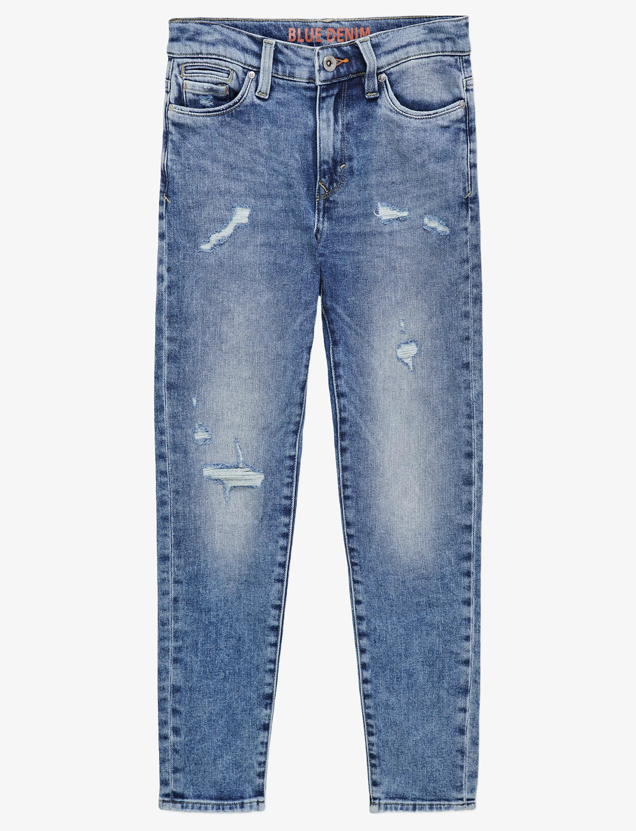 Kids Only - KOBDENVER TAPERED MED BLUE DNM NOOS - tapered jeans - medium blue denim - 1