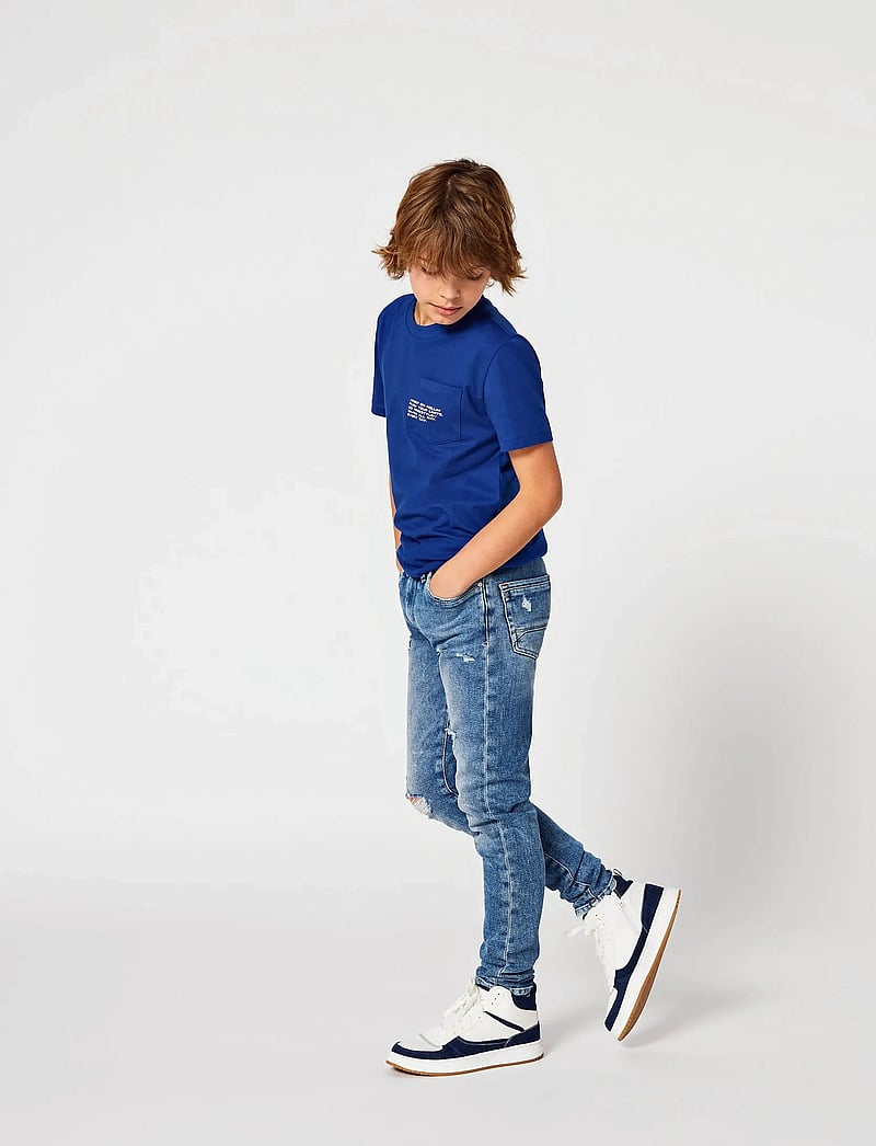 Kids Only - KOBDENVER TAPERED MED BLUE DNM NOOS - tapered jeans - medium blue denim - 0