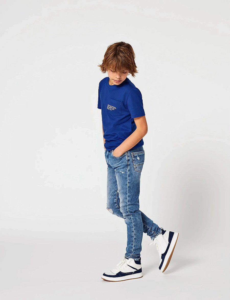 Kids Only - KOBDENVER TAPERED MED BLUE DNM NOOS - medium blue denim - 0