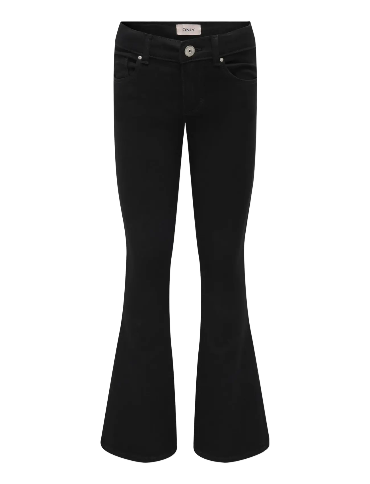 Kids Only KOGROYAL LIFE REG FLARED PIM600 NOOS - Jeans - BLACK DENIM / black