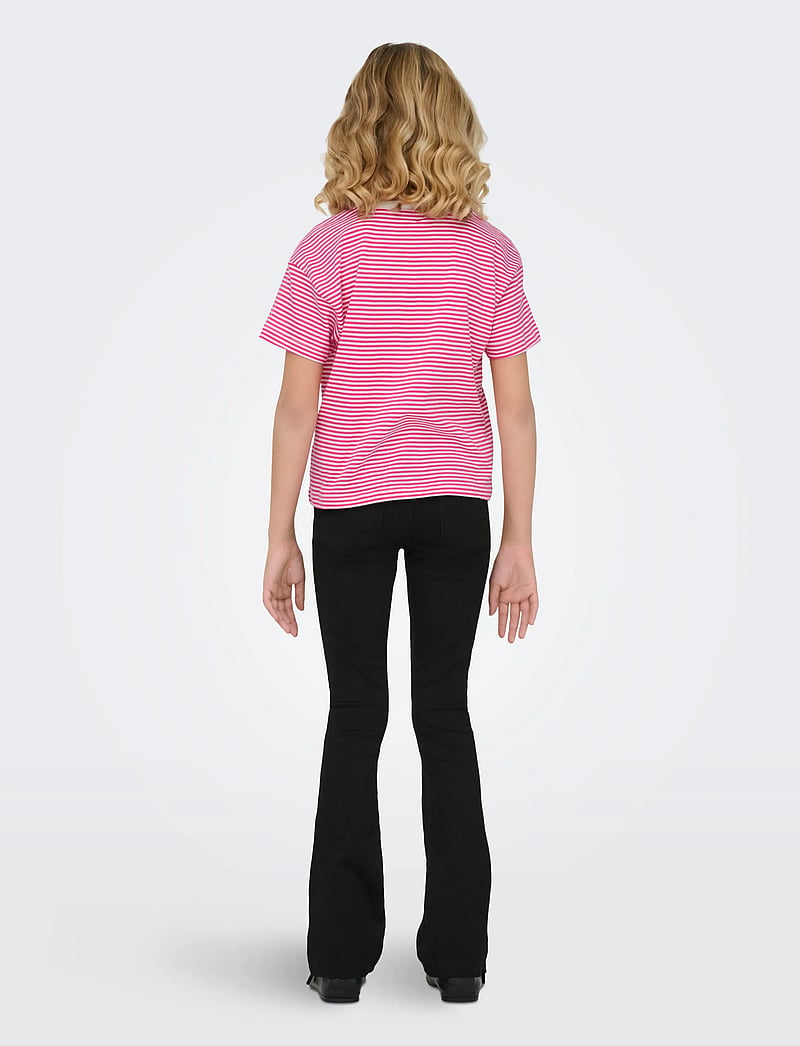 Kids Only - KOGROYAL LIFE REG FLARED PIM600 NOOS - platūs džinsai - black denim - 3