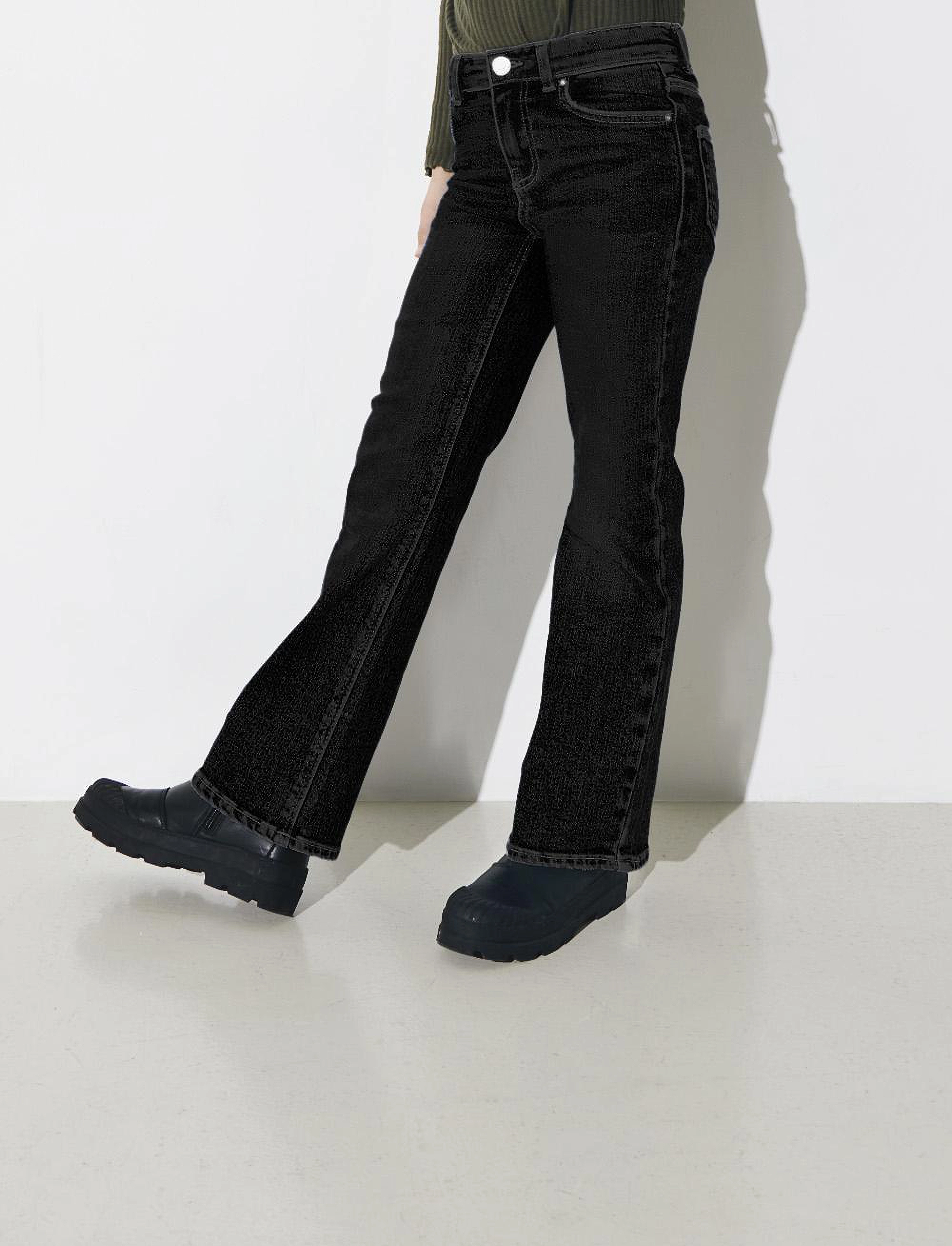 Kids Only - KOGJUICY WIDE LEG DNM CRO588 NOOS - regular jeans - black denim - 5