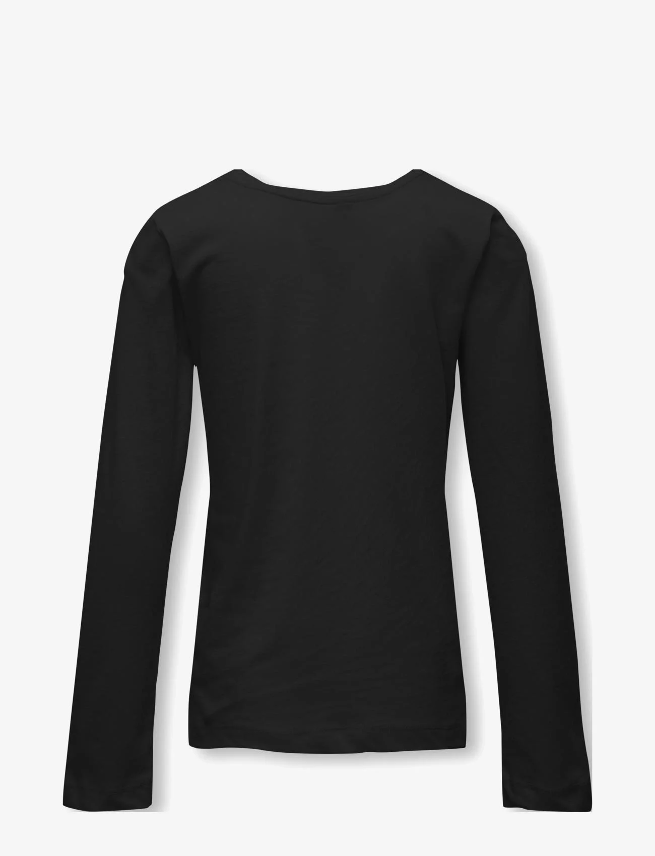 Kids Only - KOGNEW ONLY L/S TEE JRS NOOS - pitkähihaiset t-paidat - black - 1