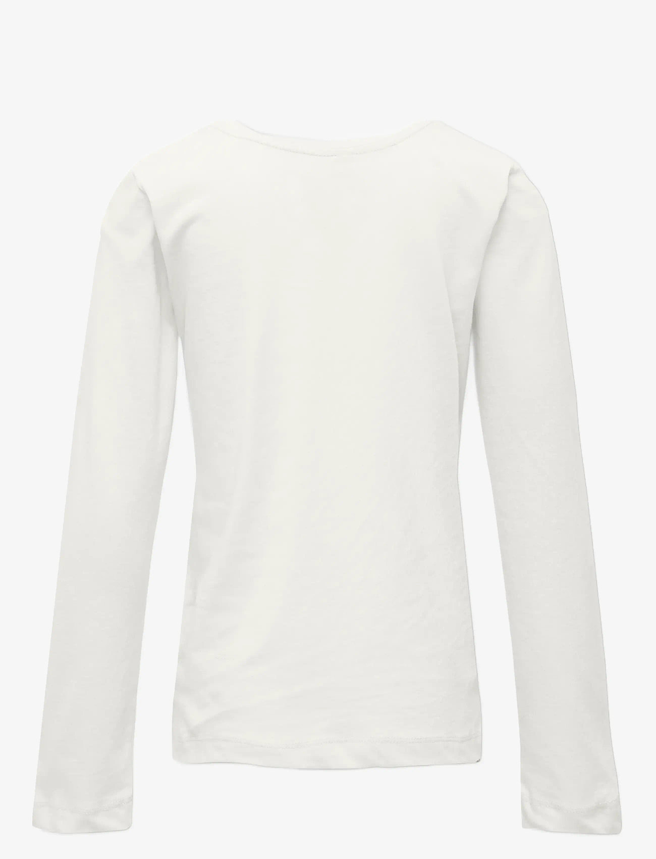 Kids Only - KOGNEW ONLY LIFE L/S TEE JRS NOOS - long-sleeved t-shirts - cloud dancer - 2