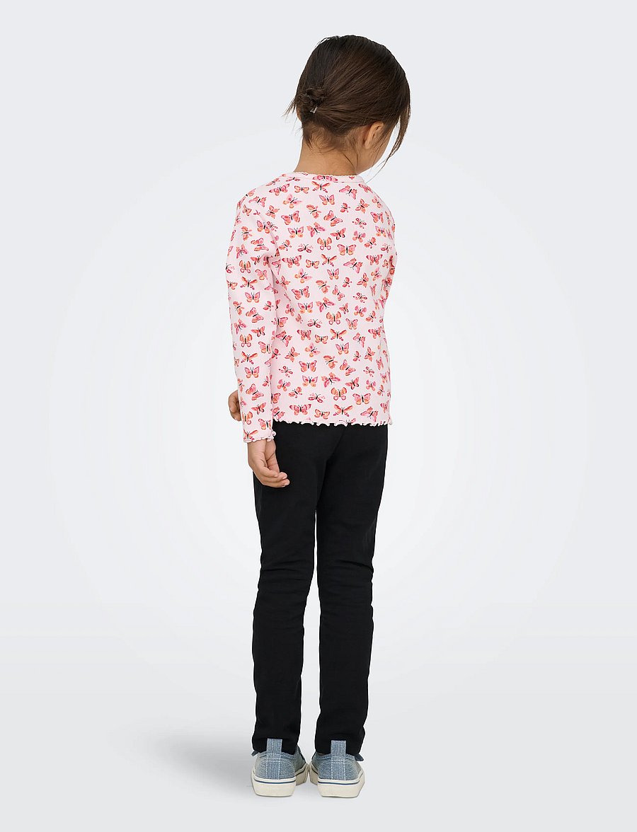 Kids Only - KMGEMILI LIFE BRUSHED LEGGINGS SWT - leggings - black - 3