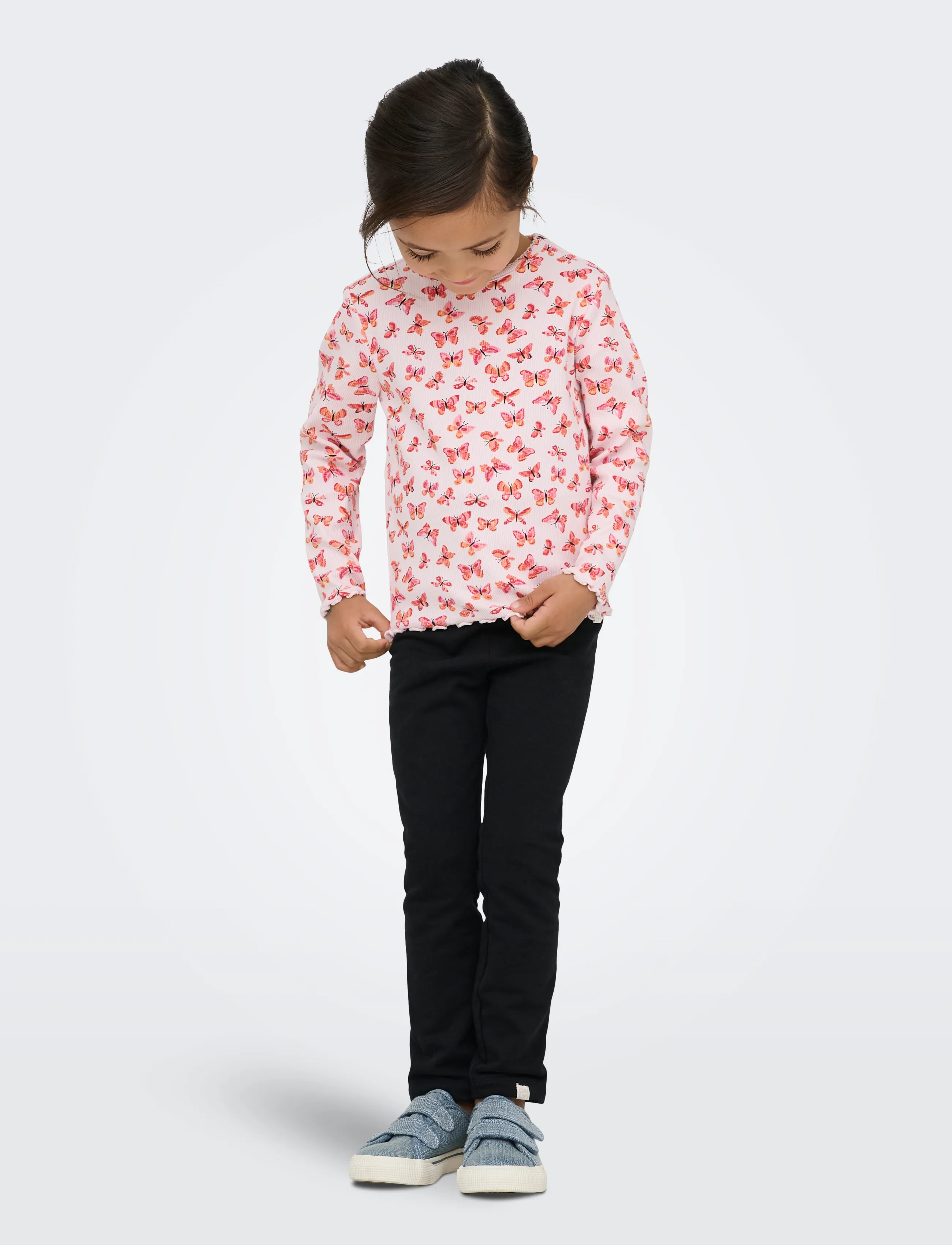 Kids Only - KMGEMILI LIFE BRUSHED LEGGINGS SWT - leggings - black - 4