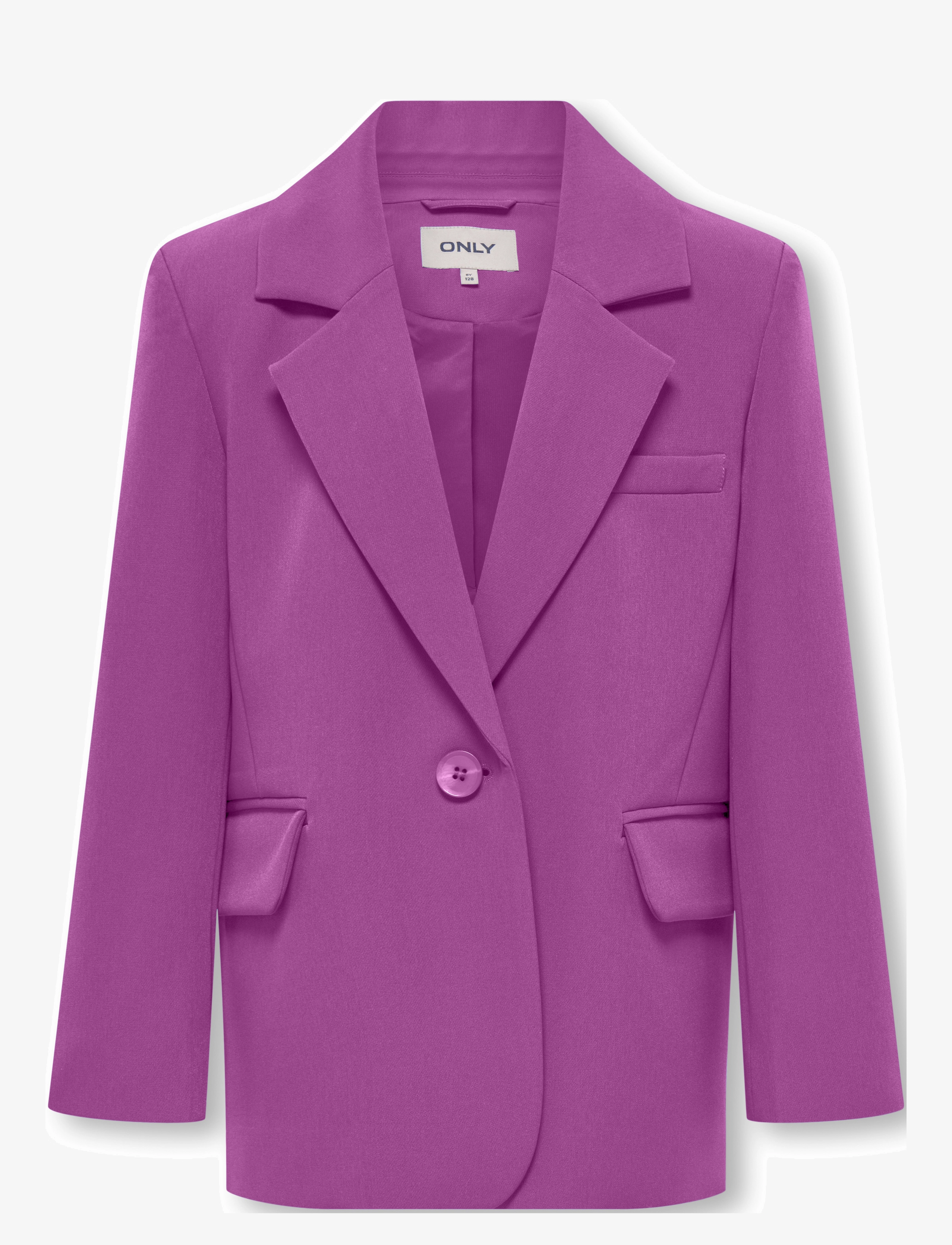Kids Only Koglana-Berry L/S Ovs Blazer Tlr, 164, Lila - Blazer, Kinder