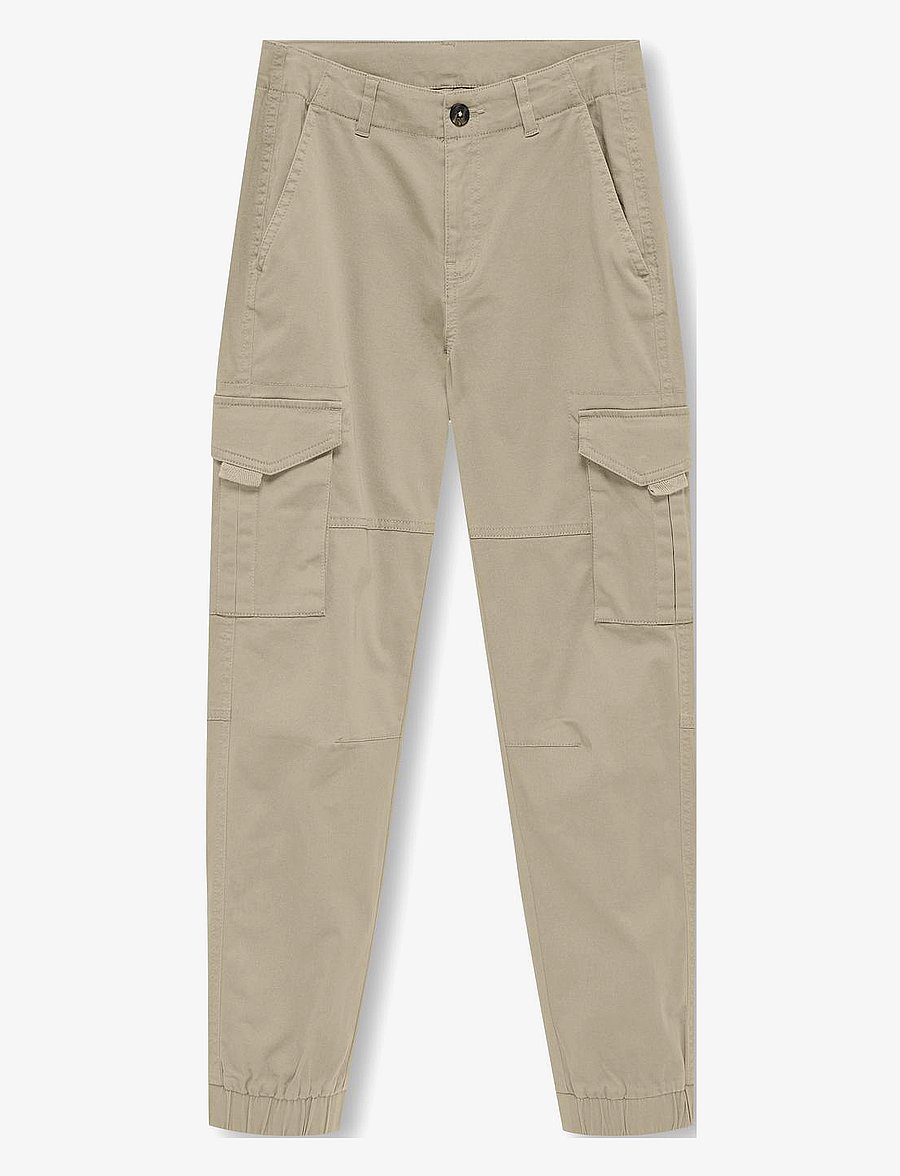 Kids Only - KOBMAXWELL CARGO PANT PNT NOOS - „cargo“ stiliaus kelnės - white pepper - 1