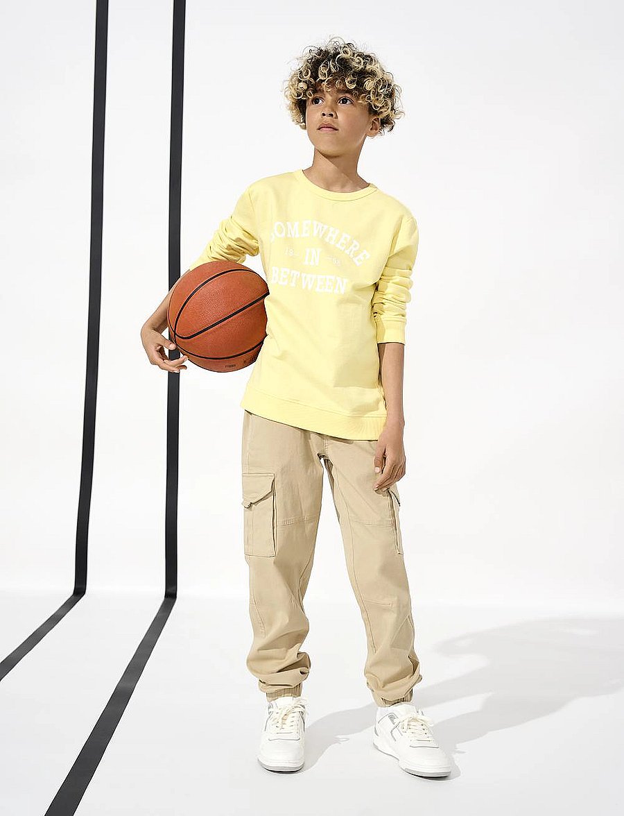 Kids Only - KOBMAXWELL CARGO PANT PNT NOOS - „cargo“ stiliaus kelnės - white pepper - 0