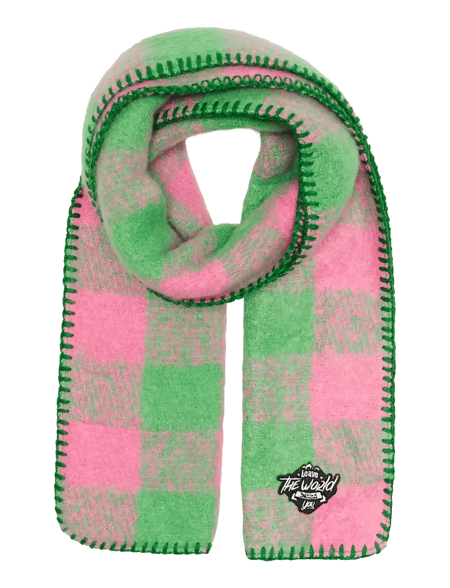 Kids Only - KOGMIKAELA BADGE SCARF CP ACC - winteraccessoires - island green - 0