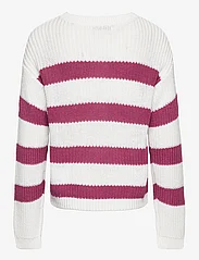 Kids Only - KOGSIF LS STRIPED PULLOVER KNT - pullover - cloud dancer - 1