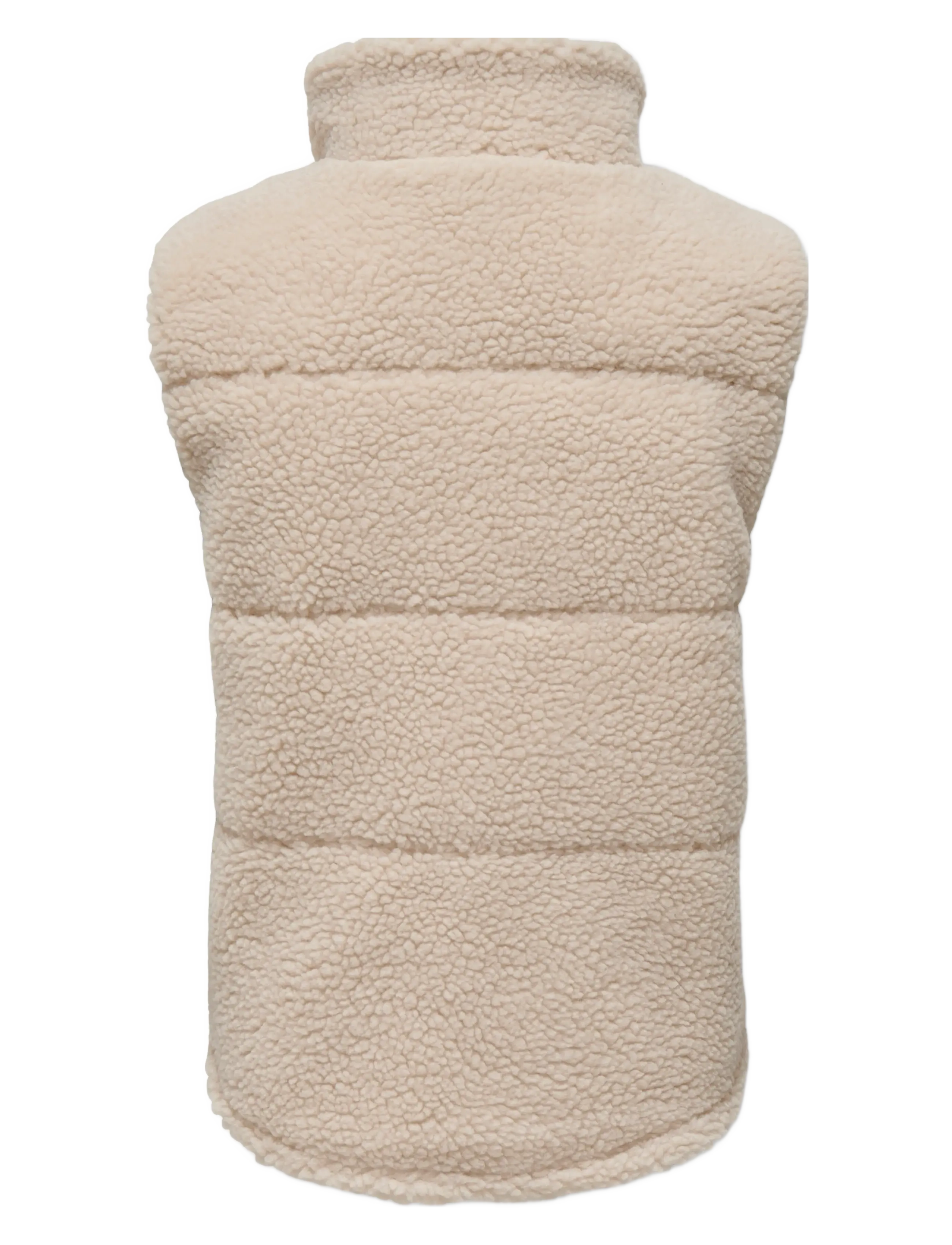 Kids Only - KOGSANDRA TEDDY WAISTCOAT OTW - pumice stone - 2