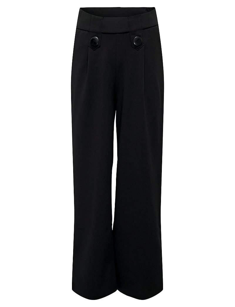 Kids Only - KOGSANIA BUTTON PANT JRS NOOS - einkaufen nach alter von - black - 0