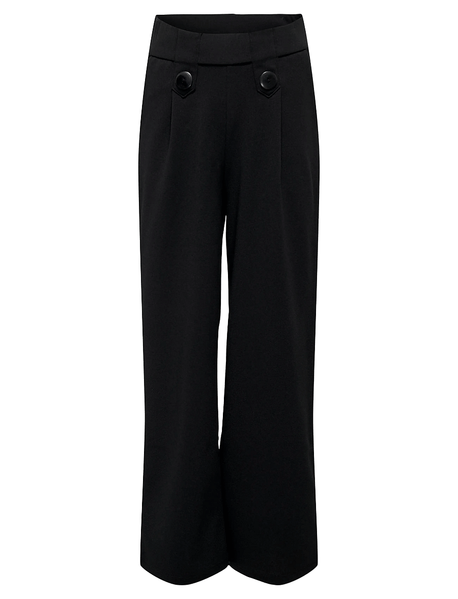 Kids Only - KOGSANIA BUTTON PANT JRS NOOS - einkaufen nach alter von - black - 2
