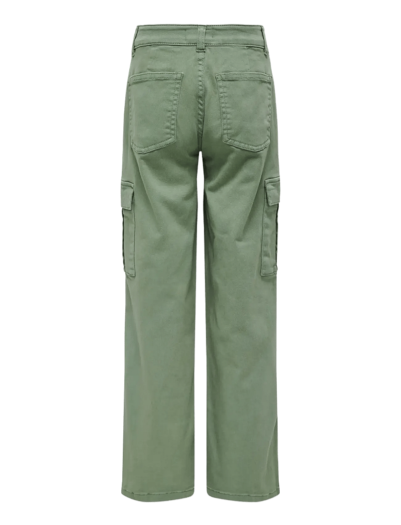 Kids Only - KOGYARROW-VOX STR CARGO PANT PNT NOOS - cargobukser - hedge green - 1