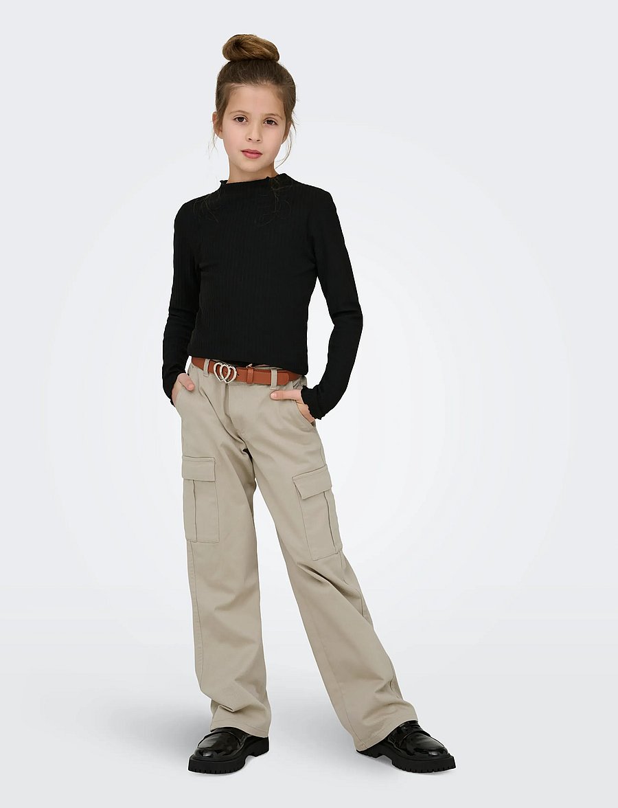 Kids Only - KOGYARROW-VOX STR CARGO PANT PNT NOOS - kargopüksid - pumice stone - 0