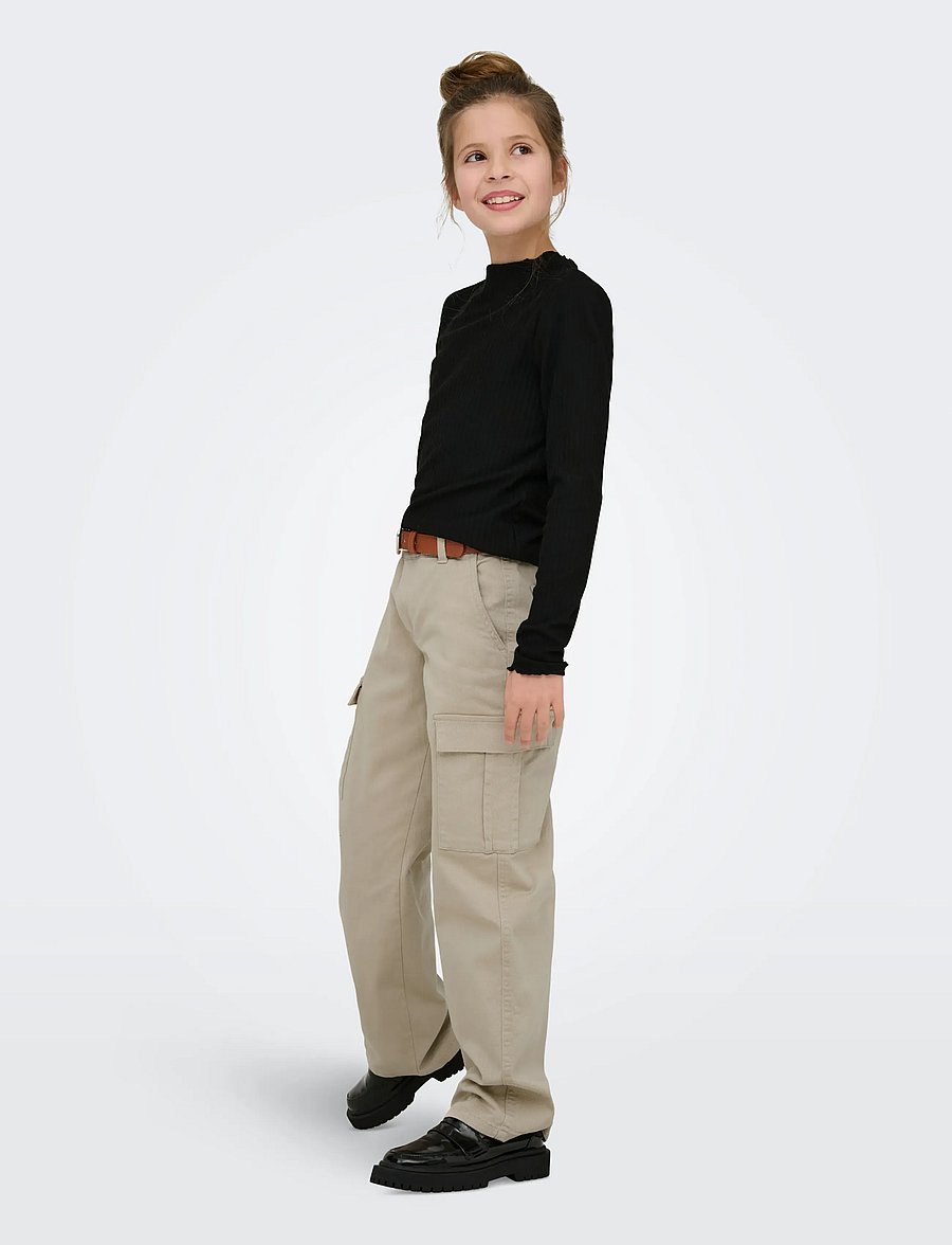 Kids Only - KOGYARROW-VOX STR CARGO PANT PNT NOOS - kargopüksid - pumice stone - 4